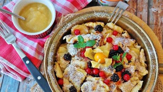 Sweet kaiserschmarren pan
