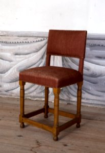 Svarvad stol av ek, 1650 cirka - Skoklosters slott - 103849