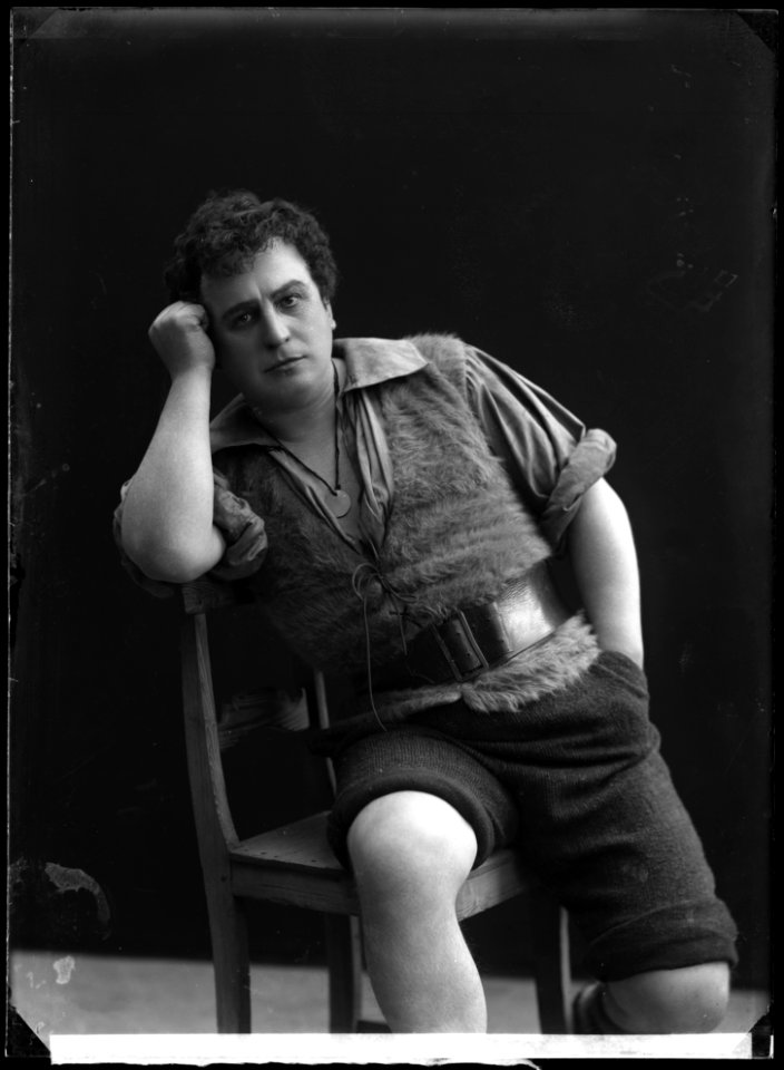 Sven Nyblom in Låglandet at Kungliga Operan 1908 - SMV - GN049