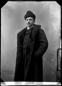 Sven Nyblom, opera singer, portrait 1905 - SMV - GN050