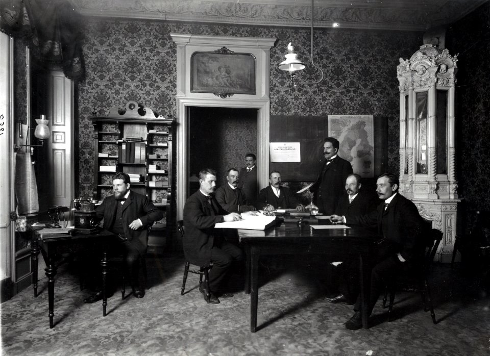 Svenska Arbetareförbundet. Mäster Samuelsgatan 55. 1902