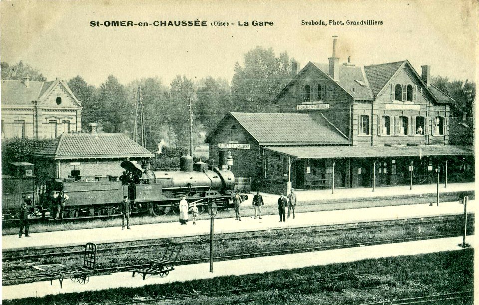 Svoboda - St-Omer-en-Chaussée - La gare