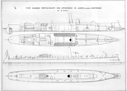 Sværdfisken (ship, 1881) - plan (MAB-02942)