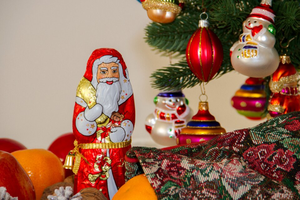 Chocolate sweet christmas ornaments