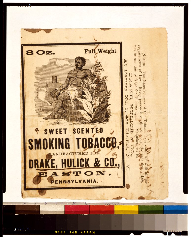 Sweet scented smoking tobacco, manufactured for Drake, Hulick & Co., Easton, Pennsylvania LCCN2005677324