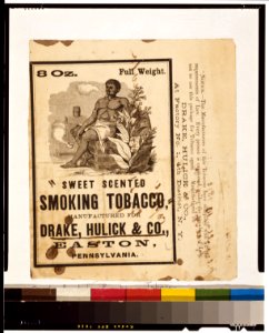 Sweet scented smoking tobacco, manufactured for Drake, Hulick & Co., Easton, Pennsylvania LCCN2005677324
