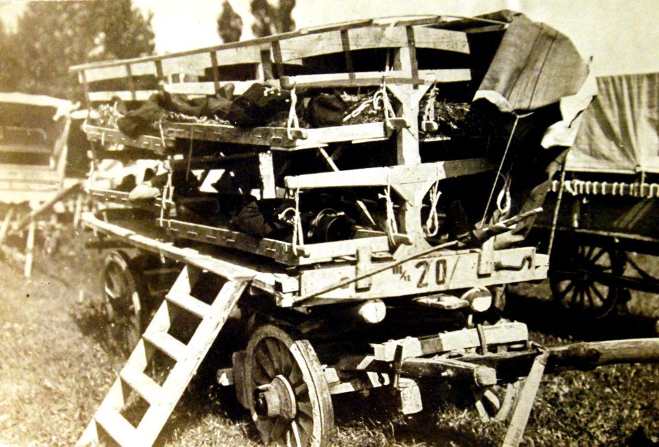 Swiss sanitary wagon for eight wounded, Switzerland, WWI (29841237283)