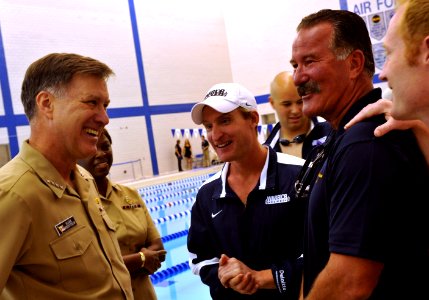 Swimming event at 2012 Warrior Games 120505-N-QF368-093
