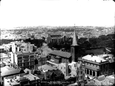 Sydney from Australia Hotel looking east from The Powerhouse Museum Collection photo