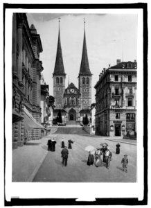 Switzerland. Cathedral at L(...) LCCN2016821557
