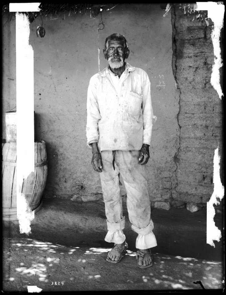 Sylvario Nolasquez, father of the Chief of the Agua Caliente Indians, Captain Salvador, ca.1900 (CHS-3824)