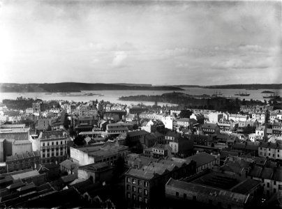 Sydney from GPO tower looking north-east from The Powerhouse Museum Collection photo