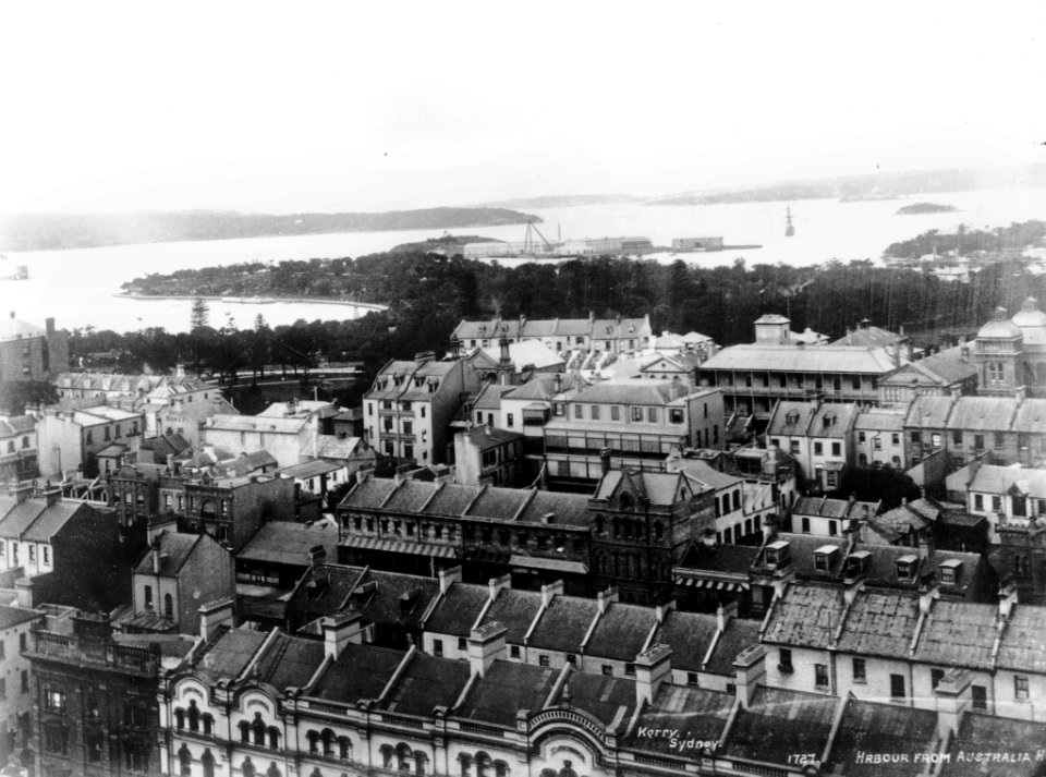 Sydney Harbour from Australia Hotel from The Powerhouse Museum Collection