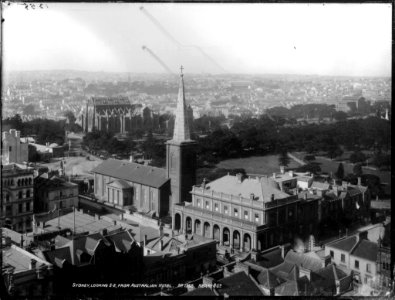 Sydney, looking south-east, from Australian Hotel from The Powerhouse Museum Collection photo