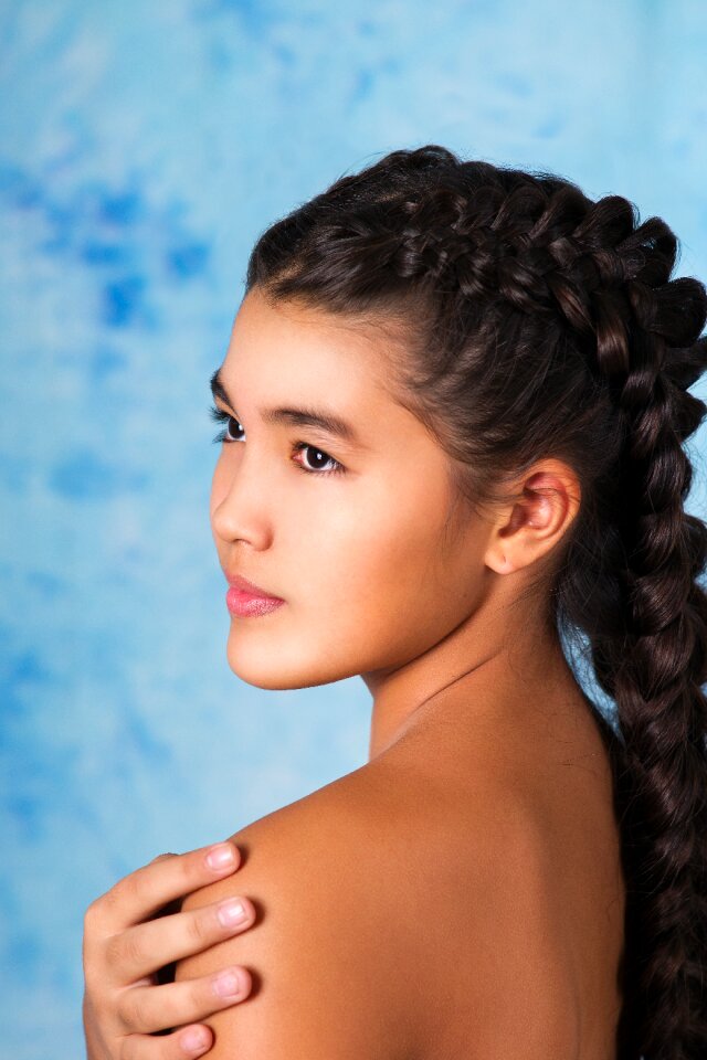 Beautiful portrait person