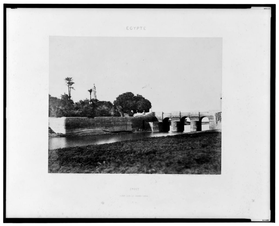 Syout - pont sur le grand canal - Félix Teynard. LCCN2001695262