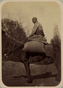 Syr-dar'inskaia oblast'. G. Dizag (sic) i ego bazarnyia tipy. Prodazha uglia (mankal' furush) LCCN2007680586
