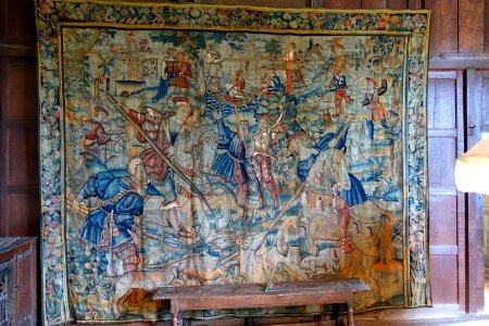 Tapestry - Haddon Hall - Bakewell, Derbyshire, England - DSC02822 photo