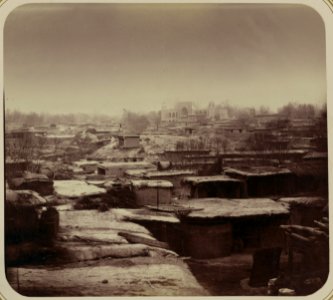 Syr-dar'inskaia oblast'. G. Tashkend. Chast' goroda prilegaiushchaia k medrese Begler Begi LCCN2002710099