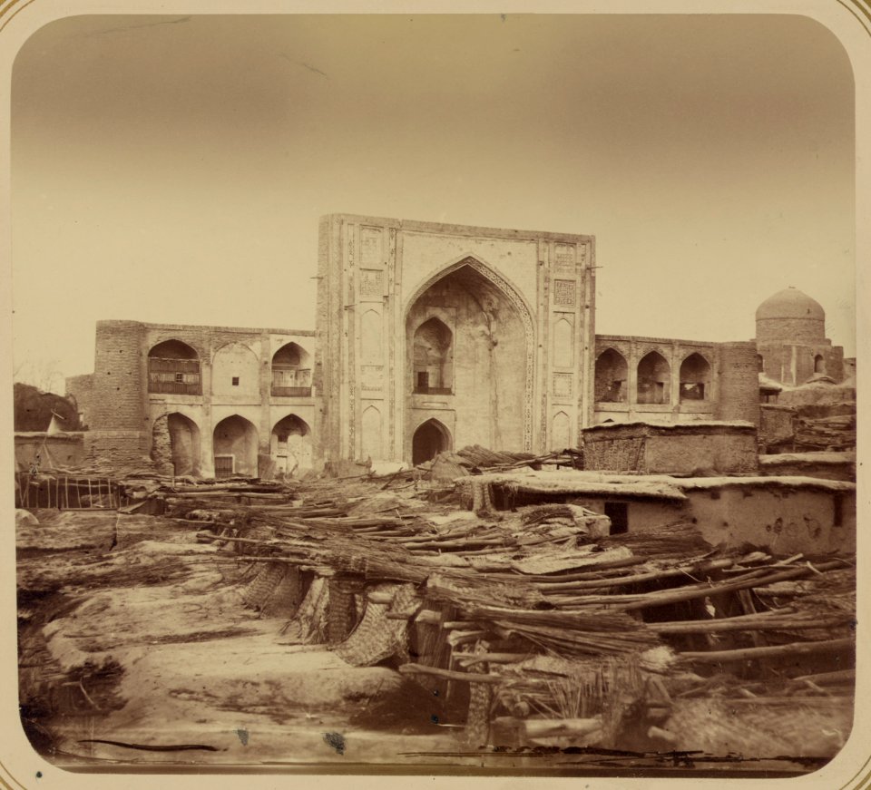 Syr-dar'inskaia oblast'. G. Tashkend. Medrese, Kokal'-Tash postroennoe Barak Khanom LCCN2002710069
