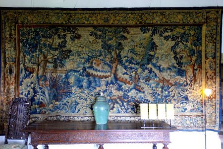 Tapestry - Great Chamber, Haddon Hall - Bakewell, Derbyshire, England - DSC02694 photo