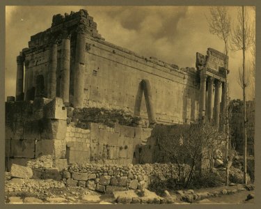 Syria. Baalbek. Temple of Jupiter LCCN2004674257
