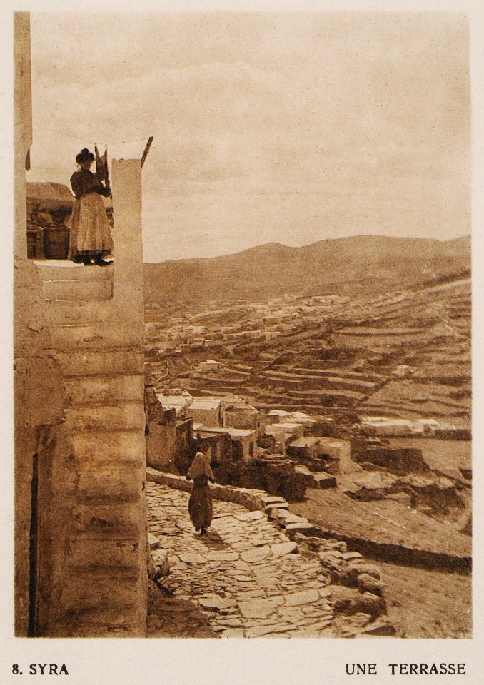 Syra – Une terrasse - Baud-bovy Daniel Boissonnas Frédéric - 1919