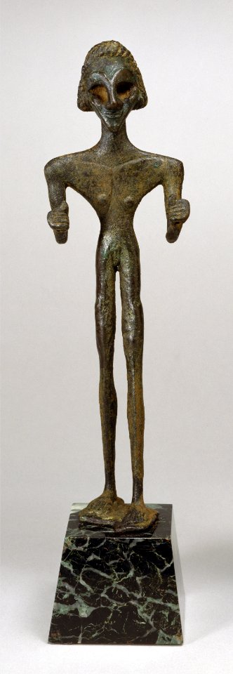Syrian - Male Votive Figure of Baal - Walters 54788