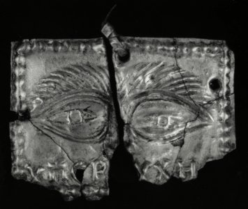 Syrian - Votive Plaque with Eyes - Walters 571865563
