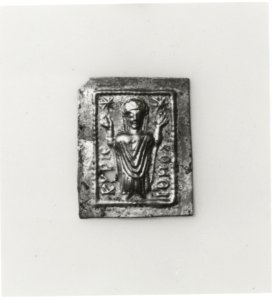 Syrian - Votive Plaque with a Female Saint - Walters 571826