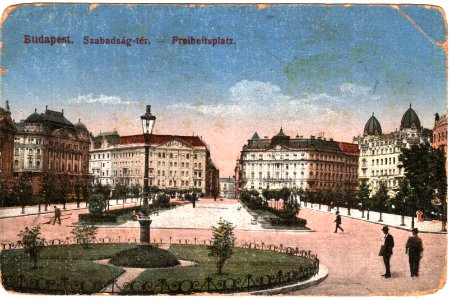 Szabadság tér, 1916 photo