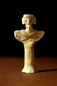 Syrian - Bearded Figurine with Necklace - Walters 482401