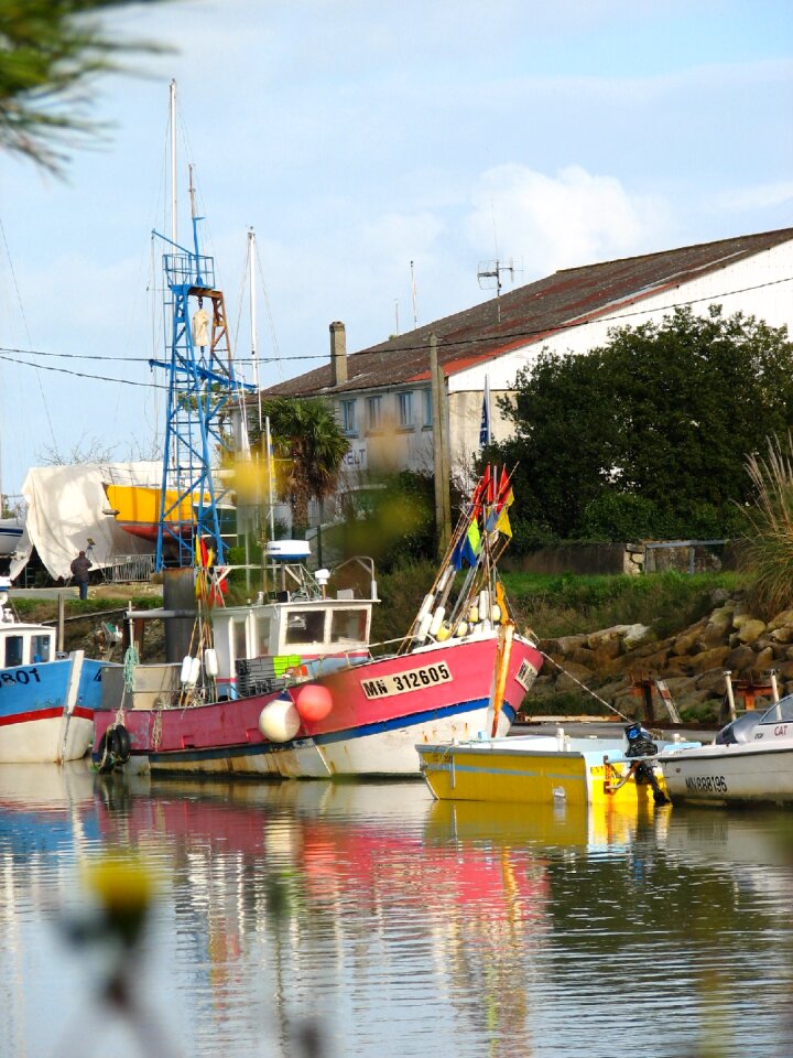 Port boats maritime charente