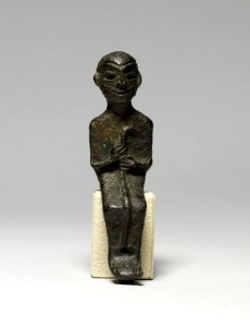 Syrian - Statuette of a Seated Canaanite - Walters 542485 (2)
