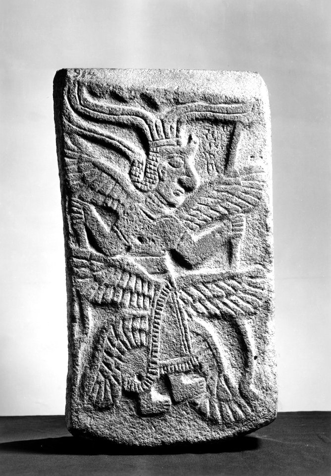 Syrian - Slab with Six-Winged Goddess - Walters 2116