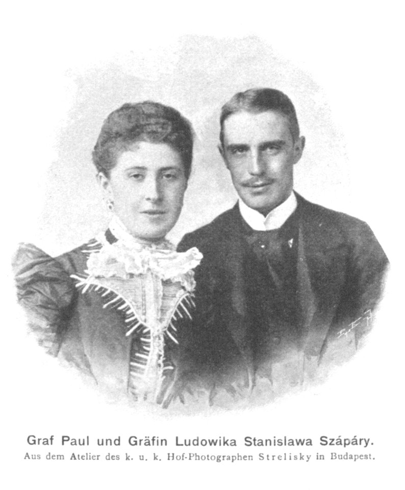 Szapary Pal Ludowika 1901 Strelisky
