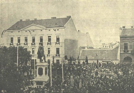 Széchenyi Sopron avatás 1897-22 photo