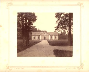 Sätra brunns kyrka 1873 med ram