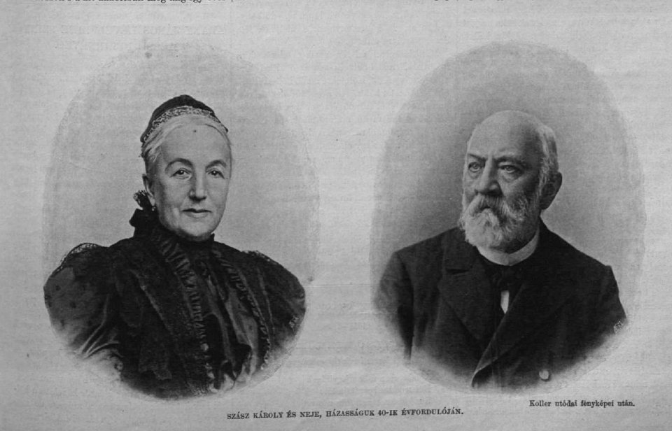 Szász Károly Bibó Antónia 1898-18