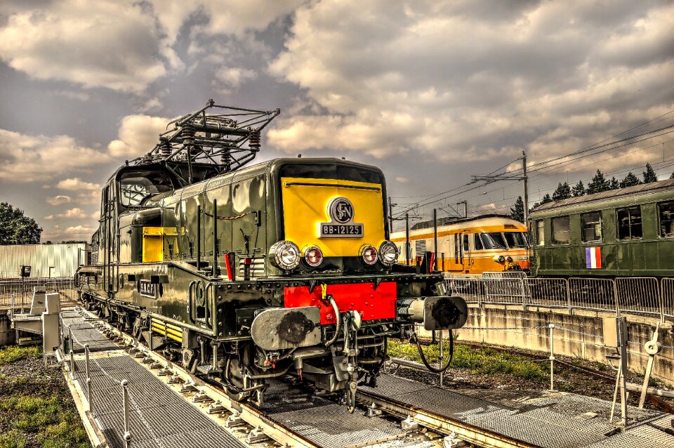 Locomotive crocodile train
