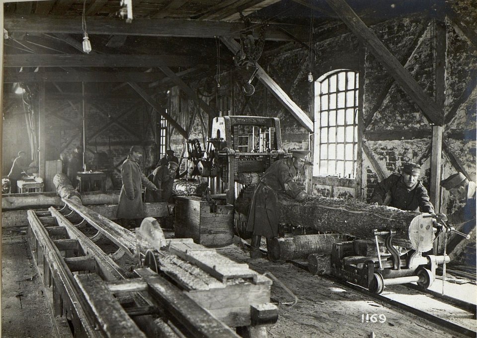 Sägewerk der 4. k.u.k. Armee nahe Kowel (BildID 15685102)