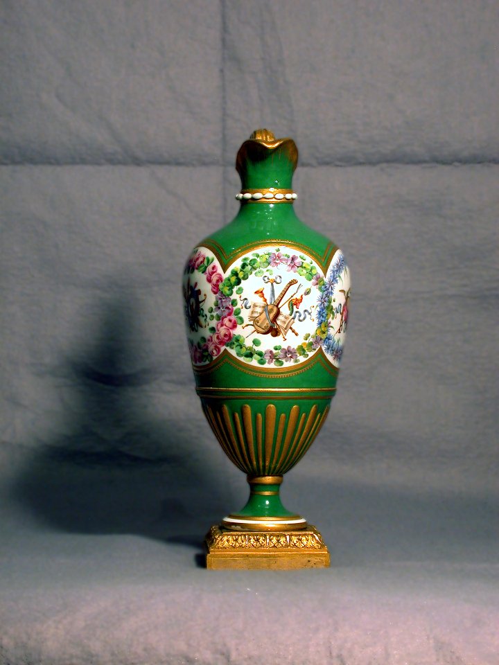 Sèvres Porcelain Manufactory - One of a Pair of Pitchers (Vase en burette) - Walters 48764