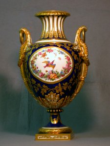 Sèvres Porcelain Manufactory - Oviform Vase - Walters 48562 - Back