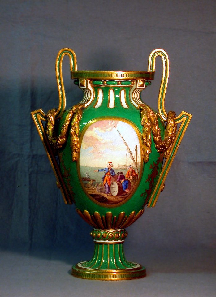 Sèvres Porcelain Manufactory - Oviform Vase - Walters 48624