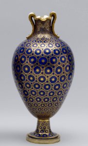 Sèvres Porcelain Manufactory - Oviform Vase (Vase à oreilles nouveau) - Walters 48608 - View A