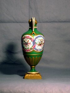 Sèvres Porcelain Manufactory - One of a Pair of Pitchers (Vase en burette) - Walters 48764 - Back