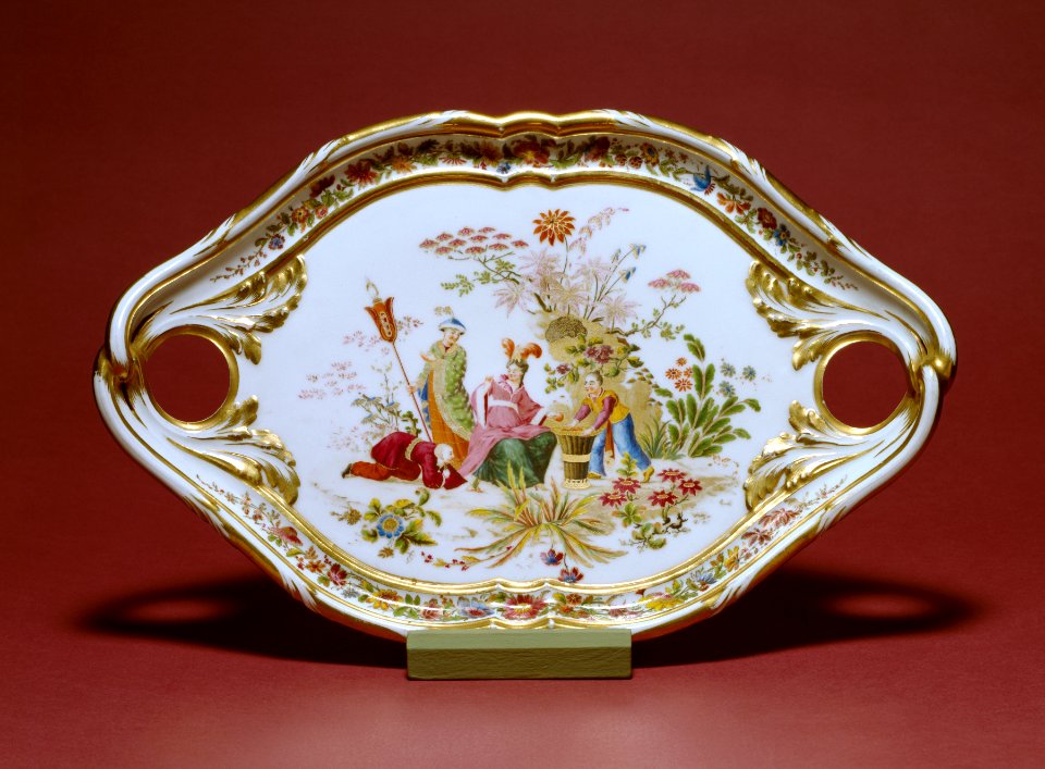 Sèvres Porcelain Manufactory - Tray - Walters 48730 - Top