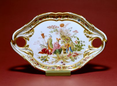 Sèvres Porcelain Manufactory - Tray - Walters 48730 - Top