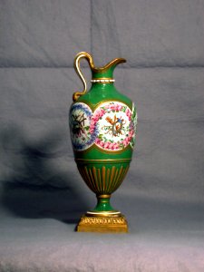 Sèvres Porcelain Manufactory - One of a Pair of Pitchers (Vase en burette) - Walters 48764 - View A