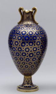 Sèvres Porcelain Manufactory - Oviform Vase (Vase à oreilles nouveau) - Walters 48607 - View A